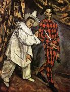 Paul Cezanne Mardi Gras painting